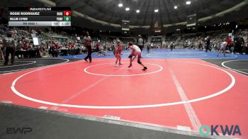 67 lbs Rr Rnd 1 - Rosie Rodriguez, Runestone vs Ellie Lynn, Pawhuska Elks Takedown