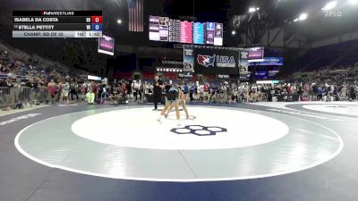 140 lbs Champ. Rd Of 32 - Isabela Da Costa, SC vs Stella Pettitt, WI