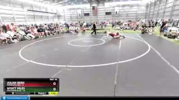 220 lbs Placement Matches (16 Team) - Julian Berg, Minnesota Red vs Wyatt Miles, Wisconsin Blue