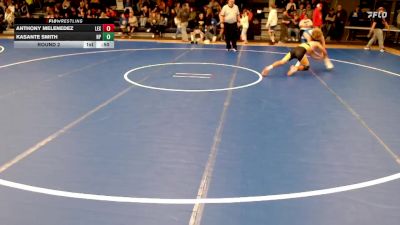130 lbs Round 2 - Kasante Smith, North Platte vs Anthony Melenedez, Lexington