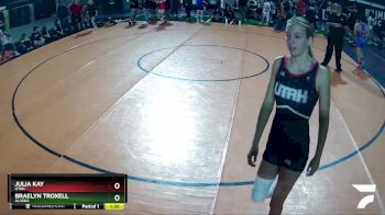 120 lbs Quarterfinal - Julia Kay, Utah vs Braelyn Troxell, Alaska