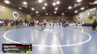 140 lbs Cons. Round 7 - Infiniti Borges, Frontier vs Princess Amezcua, Tehachapi