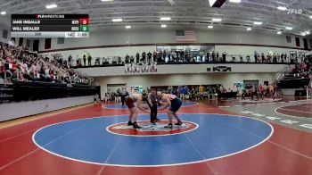 285 lbs Round 1 (16 Team) - Jake Ingalls, Mt. Pisgah Christian School vs Will Mealer, Heard County