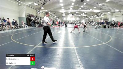 149 lbs Consi Of 4 - Lucas Kapusta, Lock Haven vs Derek Raike, Ohio