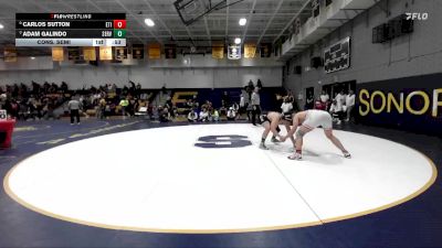 215 lbs Cons. Semi - Carlos Sutton, Etiwanda vs Adam Galindo, Servite