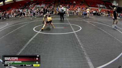 60 lbs Round 2 (8 Team) - Kolby Pitzen, Empyre WC Gold vs Anthony Brown, Silo WC