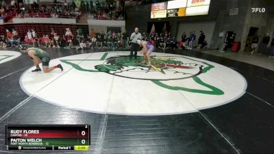 175 lbs Round 2 (8 Team) - Rudy Flores, Canyon vs Paiton Welch, Fort Worth Benbrook