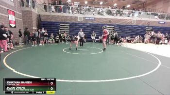 152/160 Cons. Round 1 - Jonathan Hansen, Team Real Life vs Jaden Owens, Mountain Man Wrestling Club