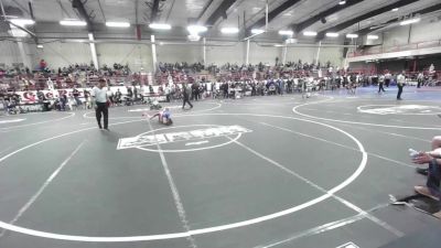 66 lbs Semifinal - Isaac 'the Hammer' Ortega, Desert Dogs WC vs Treagen White, Southwest Hammers