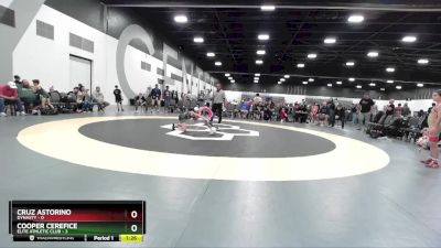 60 lbs Quarterfinals (8 Team) - Cruz Astorino, Dynasty vs Cooper Cerefice, Elite Athletic Club