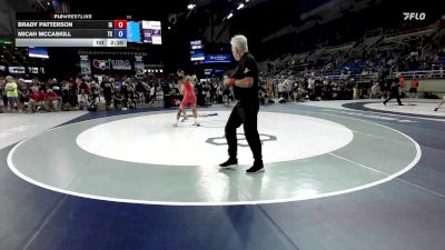 150 lbs Cons. Rd Of 64 - Brady Patterson, IA vs Micah McCaskill, TX