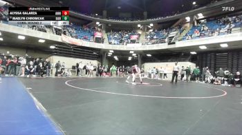 135 lbs Cons. Round 2 - Maelyn Chromcak, Bolingbrook vs Alyssa Galarza, Aurora (East)
