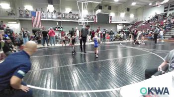 46 lbs 3rd Place - Ryder Aguilar, Newkirk Takedown Club vs Sebastian Ramos, Huskey Wrestling Club