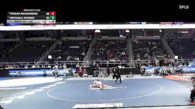 165 lbs 1st Place Match - Teagan McGuinness, Union-Endicott-4 vs Michaela Thomas, Iroquois-6