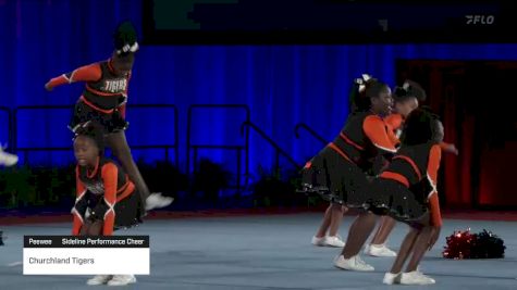 Churchland Tigers [2022 Peewee Sideline Performance Cheer] 2022 Pop Warner National Cheer & Dance Championship