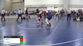 215 lbs Consi Of 16 #2 - Gunther Hatch, Lone Peak vs Tyler Crosten, Layton