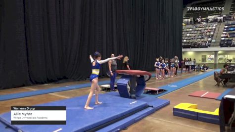 Allie Myhre - Women's Group, Wings Gymnastics Academy - 2021 Women's Xcel Region 4 Championships