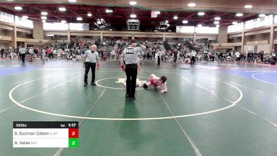 150 lbs Semifinal - Stalin Guzman Caban, Elmwood Park vs Andrew Valas, Westwood