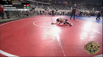 49 lbs Consolation - Rhett Pitts, Cowboy Wrestling Club vs Stetson Manuel, Blackwell Wrestling Club