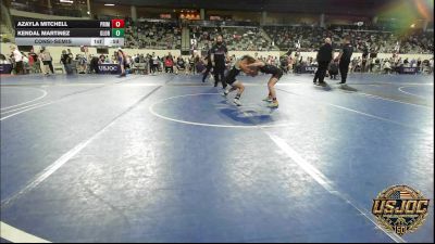 57 lbs Consolation - Azayla Mitchell, Prime Wrestling vs Kendal Martinez, Glory Wrestling Academy