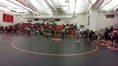120 lbs Cons. Round 2 - Oaklee Smith, Cody vs Vada Schmidt, Lovell