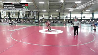 144 lbs Round Of 16 - Aiden Nichols, OLWC vs Seth Crawford, Brunswick