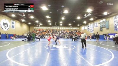 120 lbs Cons. Round 4 - Michael Cantu, Kerman vs Jorge Magana, Ridgeview