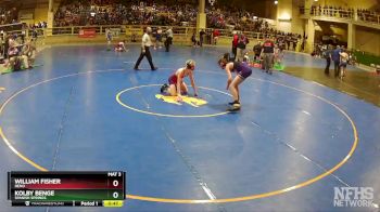 150 lbs Cons. Round 3 - William Fisher, Reno vs Kolby Benge, Spanish Springs