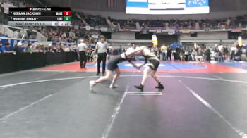 5A 175 lbs Semifinal - Hunter Smiley, Lincoln vs Keelan Jackson, Moody Hs