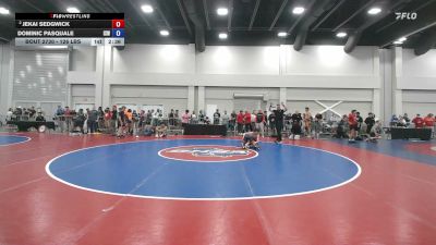 126 lbs Cons. Semis - Jekai Sedgwick vs Dominic Pasquale, Izzy Style Wrestling