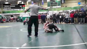 138 lbs Champ. Round 2 - Chase Davis, Perrysburg vs Berkely Behrens, Marysville