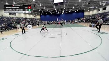 107 lbs Cons. Round 3 - Samantha Van Der Weken, Mecklenburg County High School vs Jennah ElBardicy, George C. Marshall