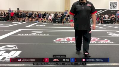 Jordan Riddle vs Emanuele Agosta 2024 ADCC Dallas Open at the USA Fit Games