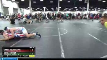 210 lbs Round 6 (8 Team) - James Delvescovo, U2 Upstate Uprising Gold vs Kevin Oswalt, Mayfield Mat Academy
