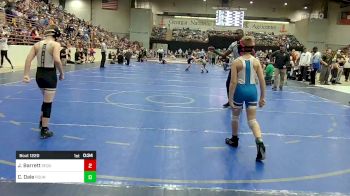 80 lbs Quarterfinal - Jacob Barrett, Sequoyah Youth Wrestling Club vs Chandler Dale, Roundtree Wrestling Academy