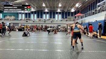 215 lbs Champ. Round 1 - Mohammad Abdo, Mohammad vs Jordy Amezcua-zuniga, Sarasota Military Academy