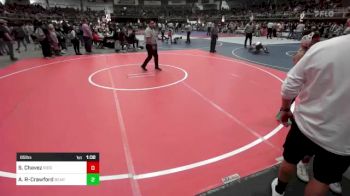 85 lbs Semifinal - Silas Chavez, Ridge WC vs Apollo Rojas-Crawford, Bearcave WC