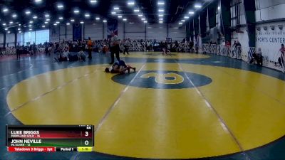 68 lbs Rd# 9- 2:15pm Saturday Final Pool - Luke Briggs, Maryland GOLD vs John Neville, PA Silver