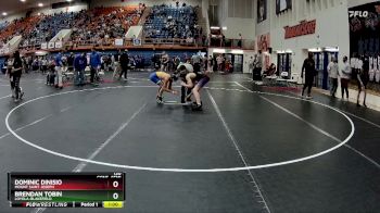 120 lbs Cons. Semi - Brendan Tobin, Loyola-Blakefield vs Dominic Dinisio, Mount Saint Joseph