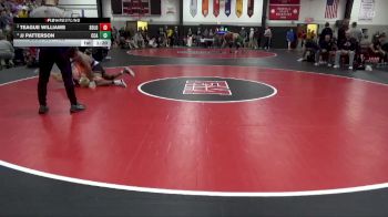 165 lbs Quarterfinal - Teague Williams, Solon vs JJ Patterson, Clear Creek-Amana
