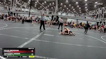144 lbs Round 6 (8 Team) - NATHANIAL HIGGINS, Team Arizona vs Myles Grossman, Gettysburg
