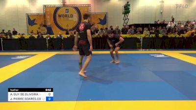 ANTHONY GUY DE OLIVEIRA vs JEAN PIERRE SOARES COSTA SANTOS 2023 World IBJJF Jiu-Jitsu No-Gi Championship