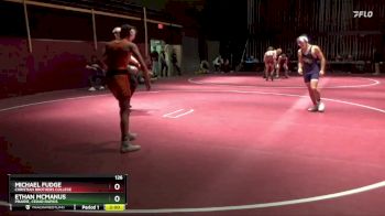 126 lbs Cons. Round 1 - Michael Fudge, Christian Brothers College vs Ethan McManus, Prairie, Cedar Rapids