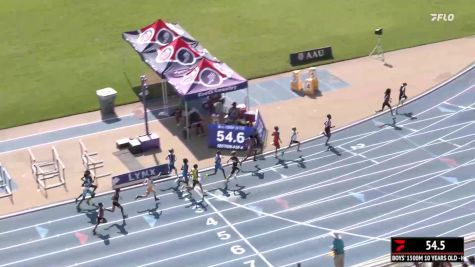 Youth Boys' 1500m, Semi-Finals 4 - Age 10