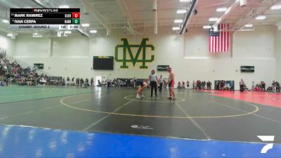 165 lbs Champ. Round 2 - Mark Ramirez, Redlands East Valley vs Ivan Cerpa, Sonora