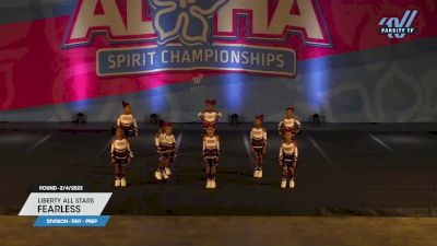 Liberty All Stars - FEARLESS [2023 L1.1 Tiny - PREP 2/4/2023] 2023 Aloha Trenton Showdown