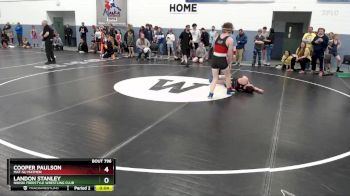 165 lbs Semifinal - Cooper Paulson, Mat-Su Matmen vs Landon Stanley, Nikiski Freestyle Wrestling Club