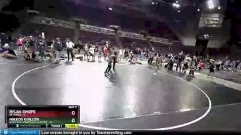 63 lbs Round 1 (10 Team) - Nikkos Guillen, Black Fox Wrestling Academy vs Rylan Swope, NE Titans