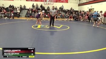 JV-15 lbs Round 2 - Peyton Heileman, Central DeWitt vs London Jaennette, South Tama County