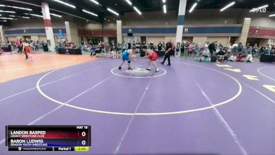 250 lbs Round 1 - Landon Basped, Legacy Wrestling Club vs Baron Ludwig, Dragon Youth Wrestling